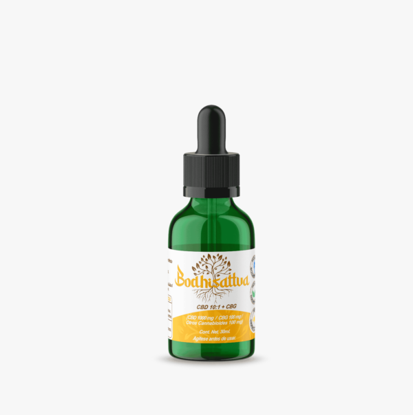 ACEITE SUBLINGUAL CBD 10:1 + CBG
