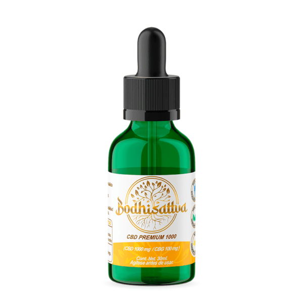 ACEITE SUBLINGUAL CBD PREMIUM 1000 + CBG