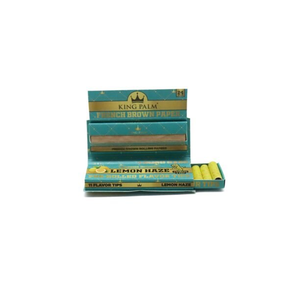 PAPELES 1 1/4 + FLAVOR TIPS LEMON HAZE