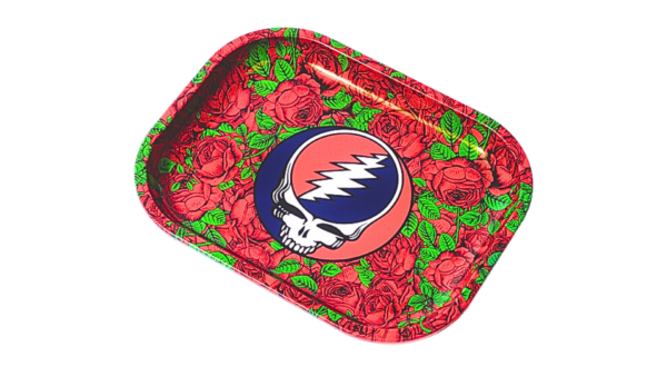 CHAROLA GRATEFUL DEAD ROJA CHICA